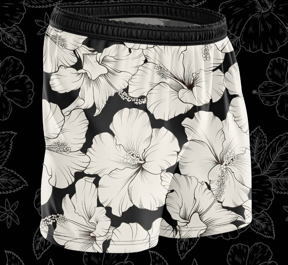 Hibiscus War Shorts (Pre-order)