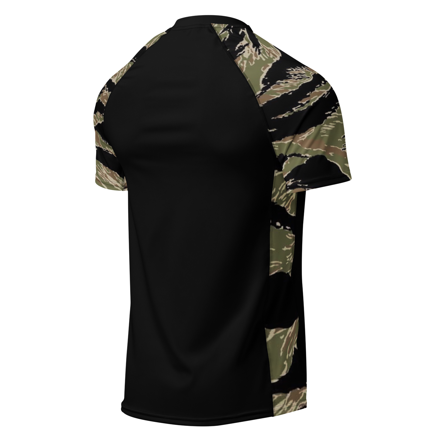 “No Mercy” Rash Guard – Tiger Stripe Camo