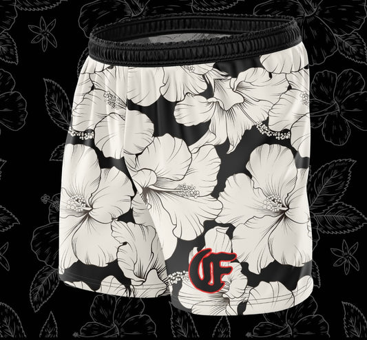 Hibiscus War Shorts (Pre-order)