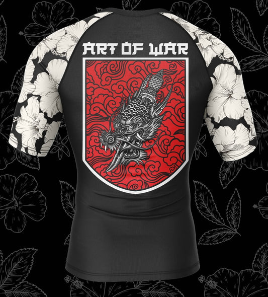 "Art of War" Short Sleeve Rashguard (Pre-order)