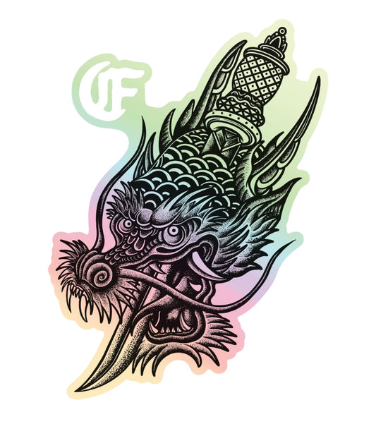 Forged Dragon Sticker