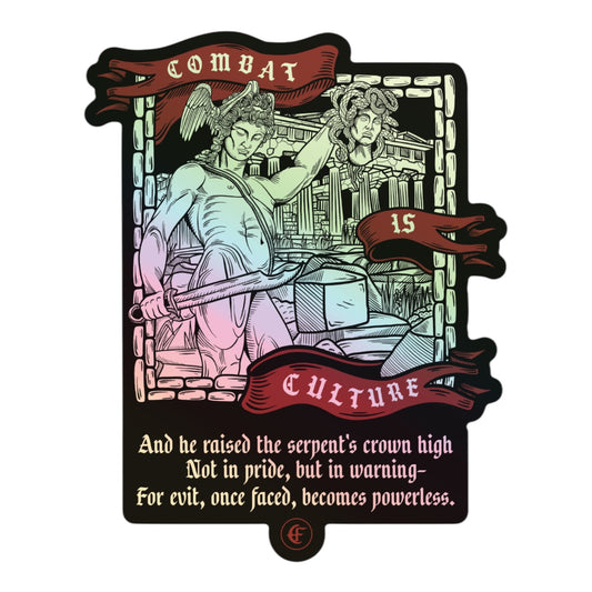 Combat is Culture Sticker